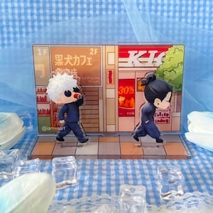 Support acrylique Satoru Suguru : jujutsu kaisen STANDEE - décoration bureau
