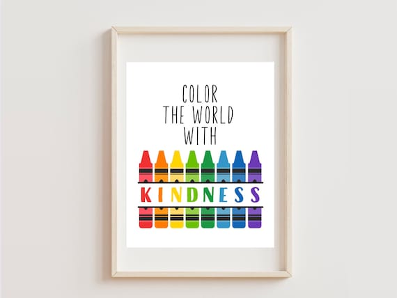 Color The World with Kindness Color The World with Kindness