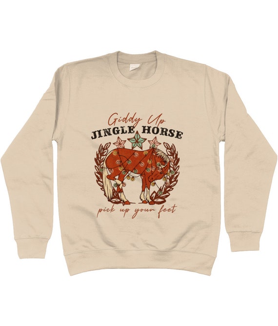 Horse xmas jumper hot sale