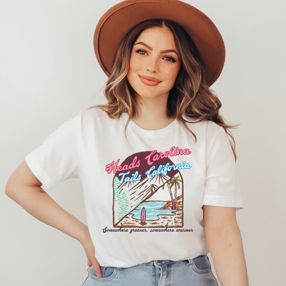 COUNTRY MUSIC TSHIRT, Cole Swindell, Heads Carolina, Tails California Tshirt, Nashville