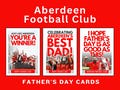 Aberdeen FC Father's Day Greeting Cards | Choose From 9 Unique & Exclusive Designs | A6 (not A5) cards when folded product logo