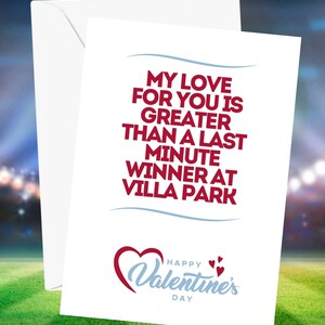 Funny Football Valentine's Card Everton Football Club - Etsy Funny Football Valentine's Card Everton Football Club - Etsy