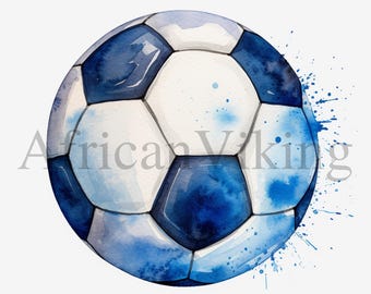 Soccer Ball Clipart | 10 High Quality JPGs | Digital Download | Soccer Clipart | Soccer Ball Image | Soccer Football Clipart | Scrapbooking