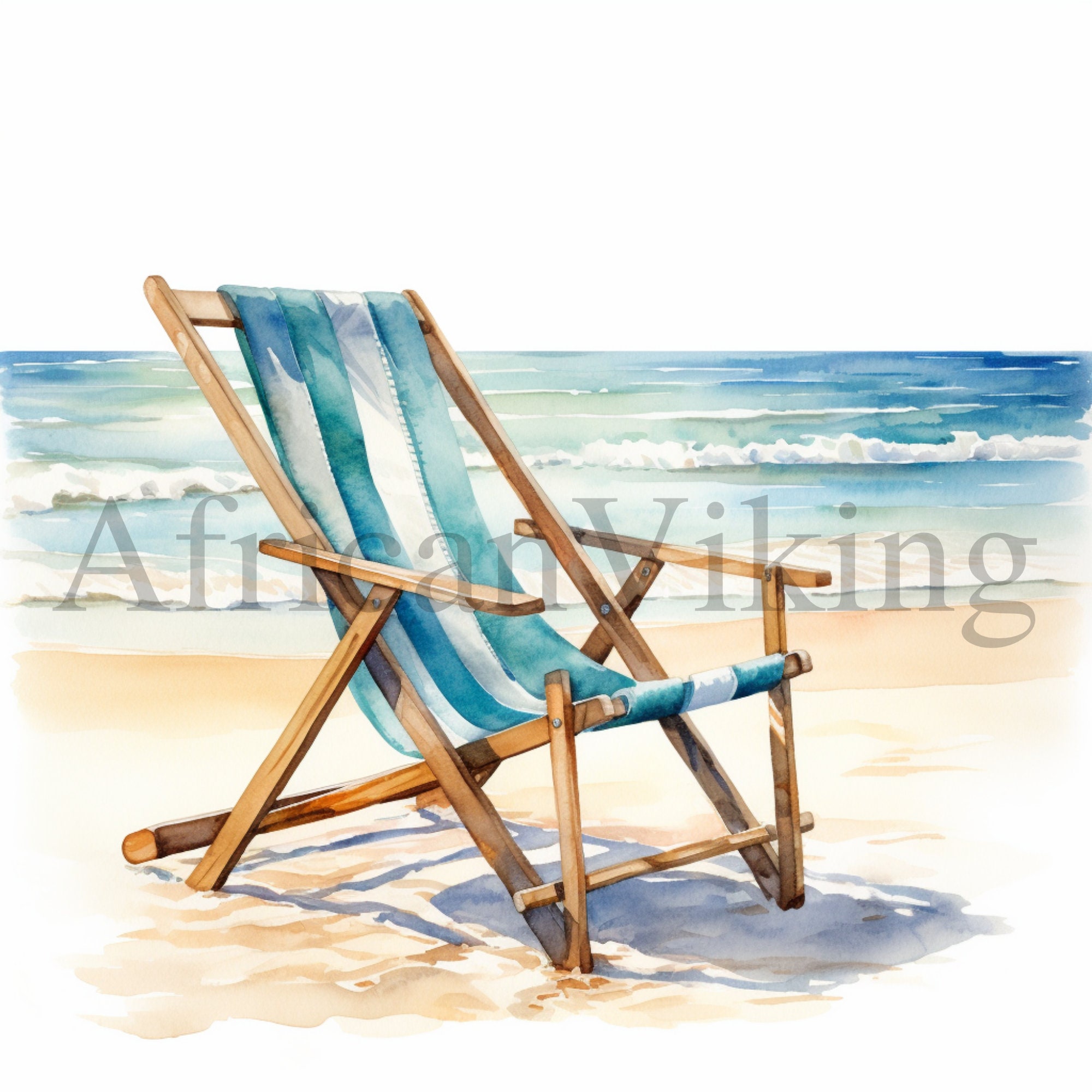 Beach Chairs Clip Artnull