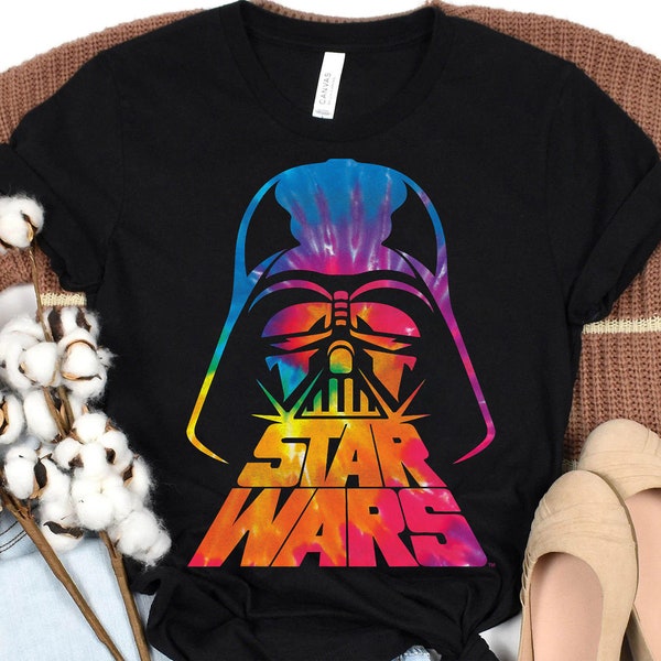 darth vader tie dye shirt
