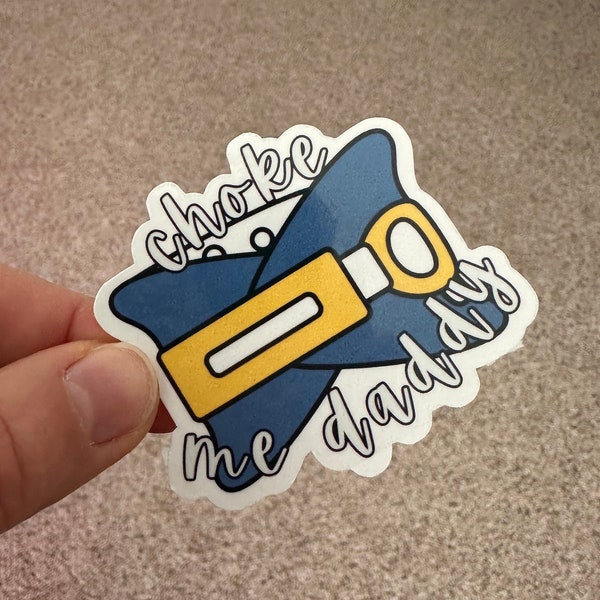 EMS Choke me daddy trauma sticker