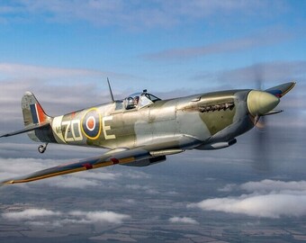 Aereo RC Modello Aereo Spitfire MK9 Piani Digitali PDF DXF