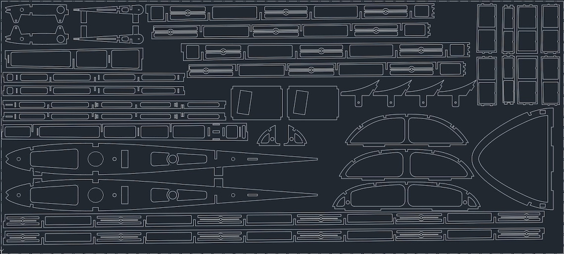 Aircraft RC Plane Model MX2 Digital Plans / PDF + DXF - Etsy
