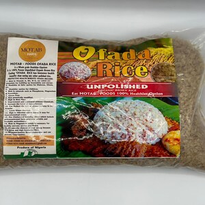 Premium Stone Free Ofada Rice 1.5kg & 5kg Available