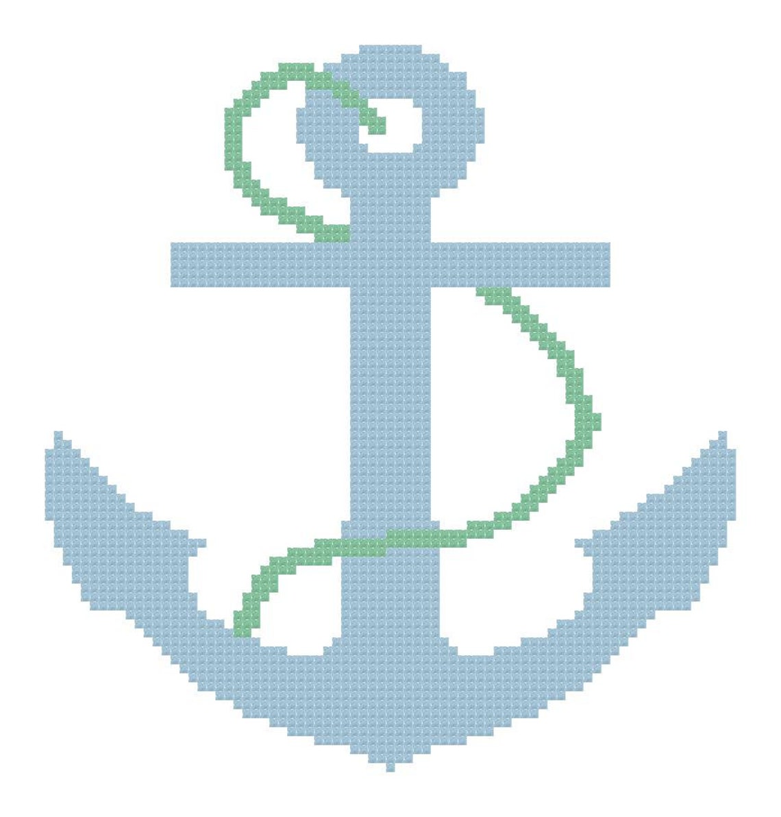 Anchor Cross Stitch Pattern PDF Pattern Easy, Simple Cross Stitch
