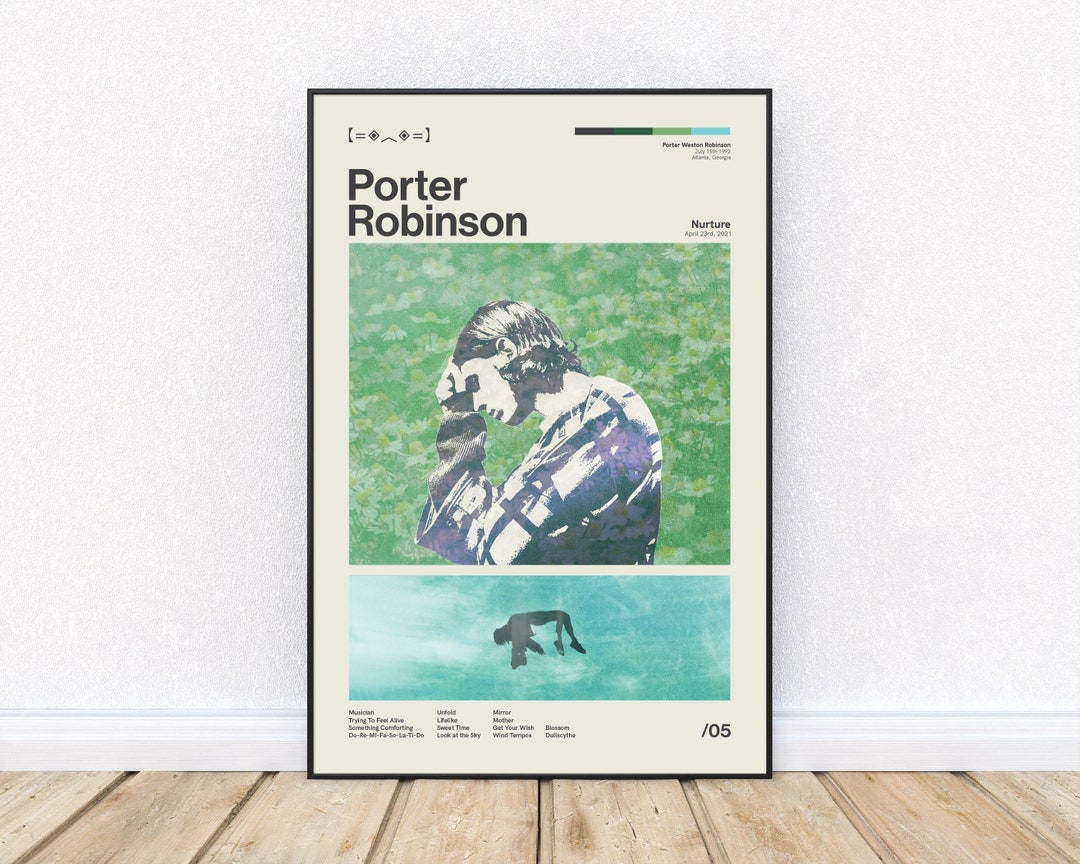Porter Robinson Nurture Poster DIGITAL Poster 