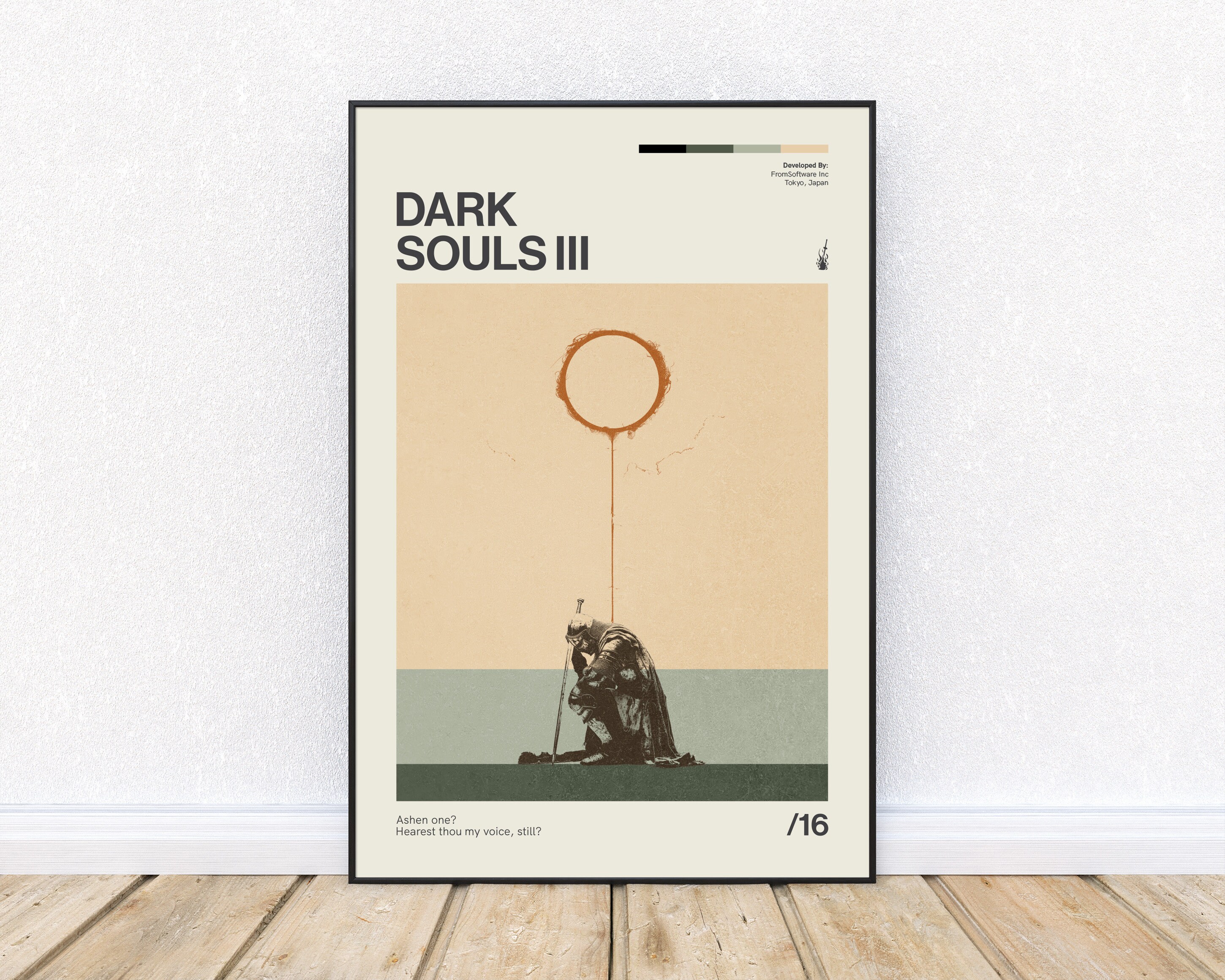 Darkwood Grain Dark Wood Ring Dark Souls Wedding Band Wood Grain