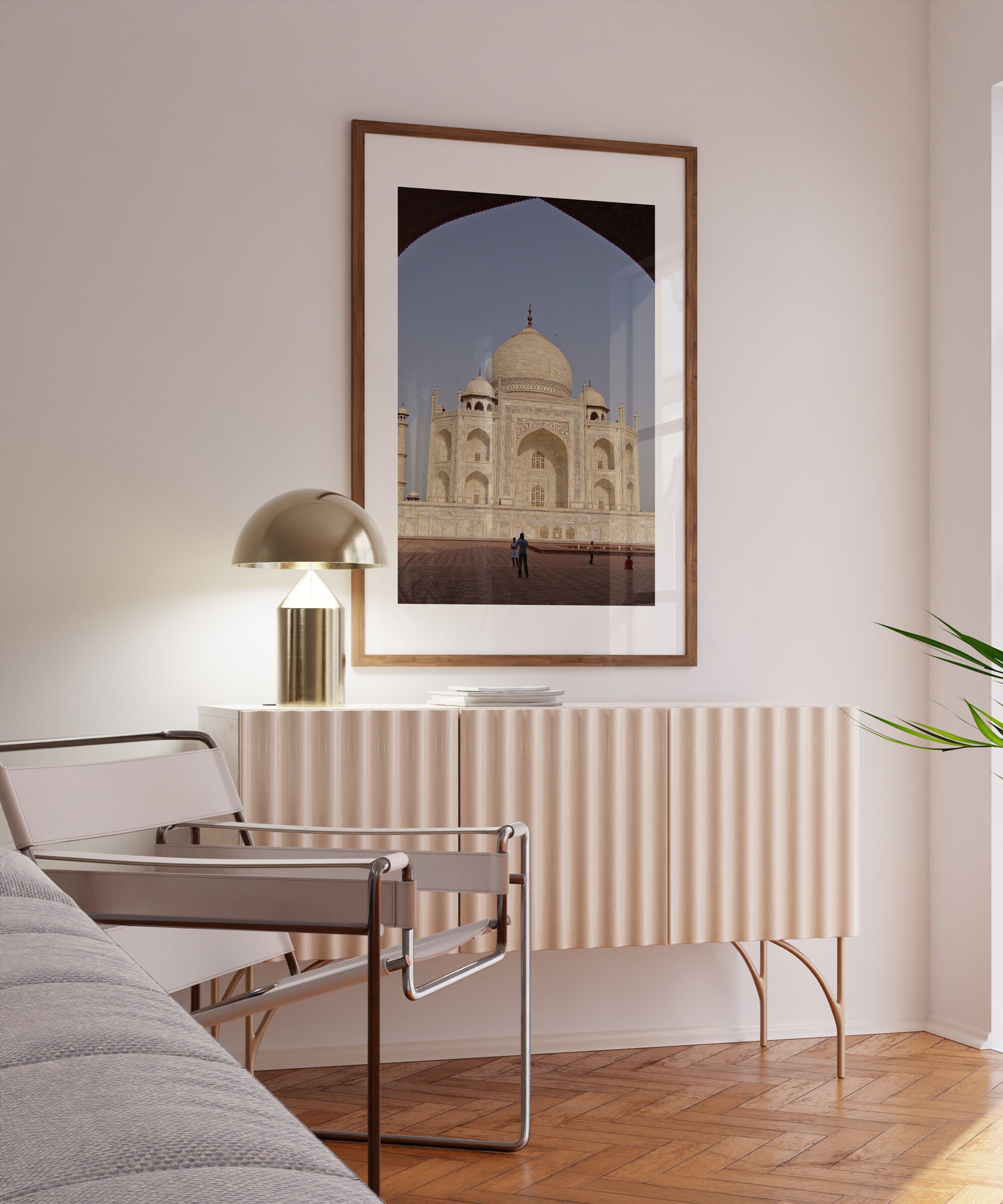Archway of Taj Mahal, Printable Wall Decor, India Wall Art Decor, Digital Download Print