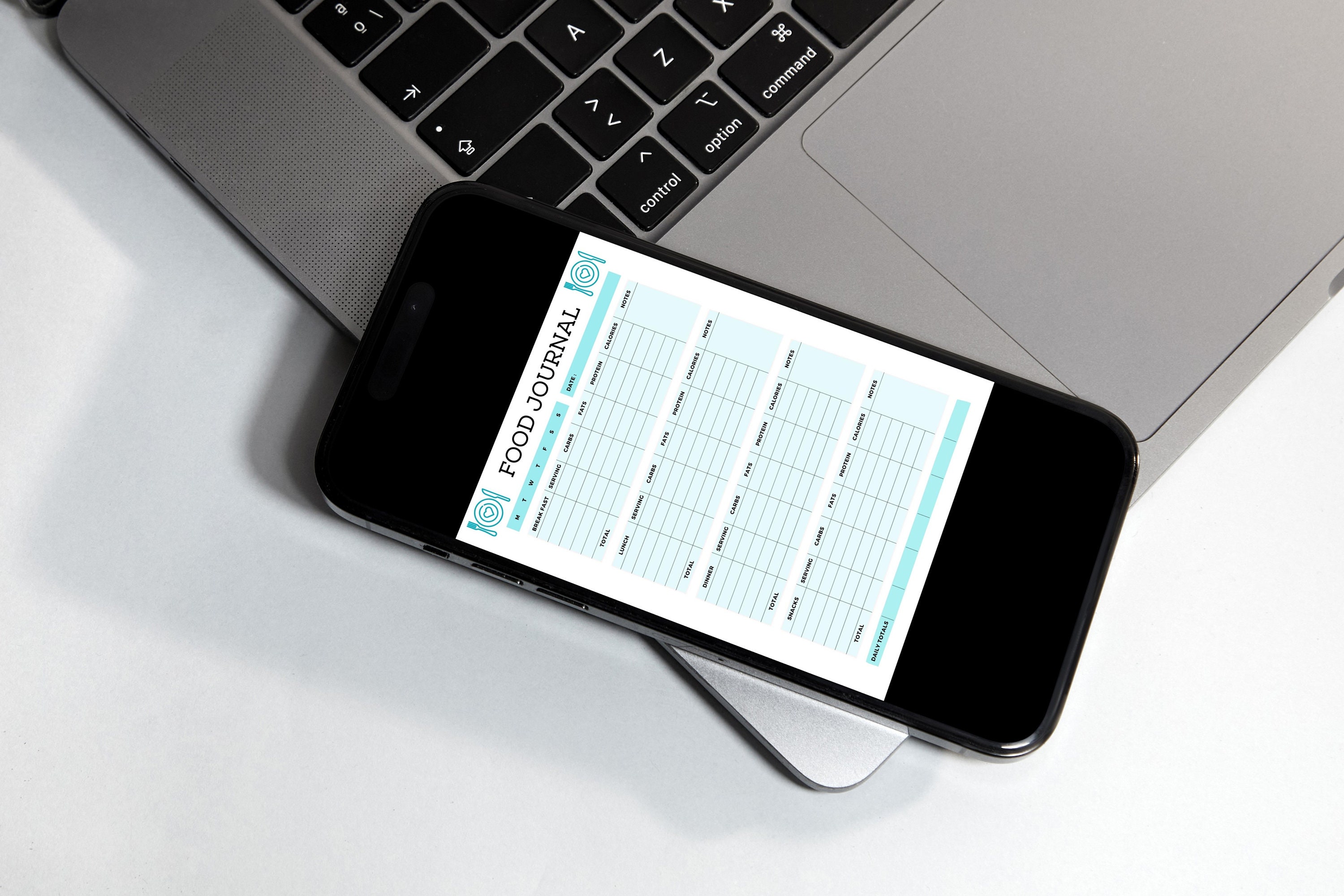 Printable, Meal Planner, Food Plan, Carb, Protein, Instant Download ...