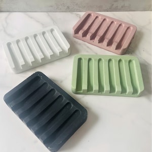 Soap Dish, Draining Soap Holder, Bathroom Accessories, Modern, Soap Bar, Minimalist, Soap Tray, Modern