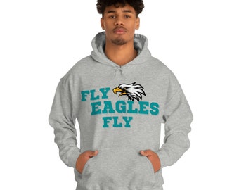 EAGLES Unisex zwaar gemengd sweatshirt met capuchon