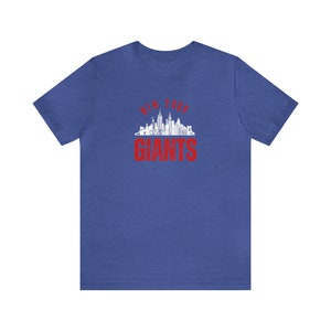 NY Giants Unisex Jersey Short Sleeve Tee