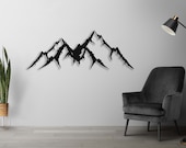 Berge Dxf, Berg Design,  Svg Datei, Png Dateien , Berge  , Laser cut , dxf , svg ,Laser cut, Plasma cut, Wandafkleber, Wandtattoo