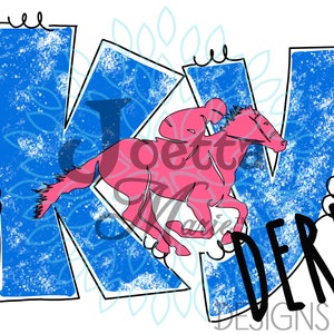 Derby, Kentucky, KY, Horse | PNG Design Digital Download, Sublimation, DTF