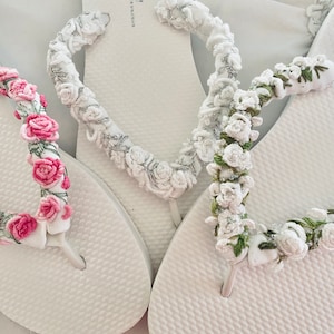 Wedding flip flops