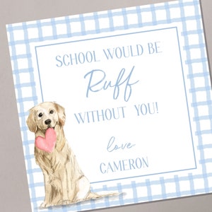Schule Wäre Ruff Without You Valentinstag Vorlage, Hunde Valentinstag, Jungen Klasse Valentinstag, Welpe Valentine, Corjl Instant Download