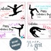 Gymnastics Valentine Cards for Kids School Classroom / Digital ...