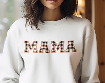 Mama Varsity Style Sweatshirt, Collegial Mama Shirt, Mothers Day Gift, Retro Mom Pullover, Stylish Mom Sweatshirt, Cozy Mama Shirt, Mom Gift