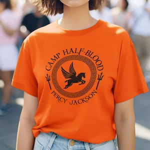 Percy Jackson Camp Half-Blood Shirt, Percy Jackson Fan, Booktok Book Lover Gift, The Eras Tour Shirt, Rick Riordan Fan Shirt, Mythological