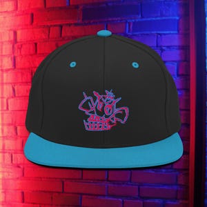 Arcane Jinx Monkey Gamer Hat - League of Legends Snapback
