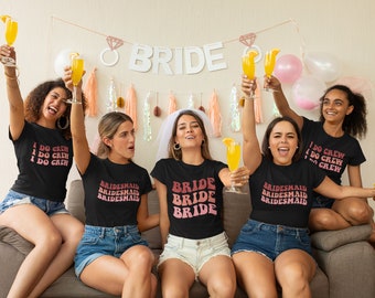 Camiseta retro de despedida de soltera, regalo para dama de honor