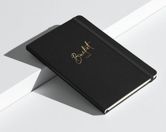 Bucket List Hardcover bound notebook