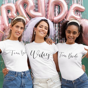 WEDDING - Wifey T-shirt, Wife T-shirt, Wedding T-shirt, Wife, Women&#39;s Relaxed T-Shirt