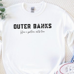 Outer Banks Sweatshirt: Pogue Life North Carolina Crewneck