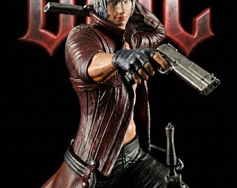 Statue en résine de Dante Devil May Cry – Son of Sparda peint à la main