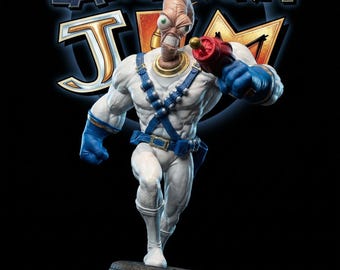 Figurine Earthworm Jim - Statue en résine 8 carats, objet de collection pour le jeu rétro peint à la main