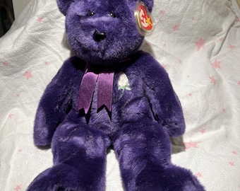 Prinses Diana 15 inch Beanie Baby, ZELDZAME, mint conditie redelijke aanbiedingen zullen worden overwogen.