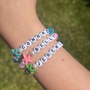 The summer I turned pretty, bracelets, tsitp, team conrad, team belly, team Jeremiah, jewelry for tsitp, summer I turned pretty bracelets