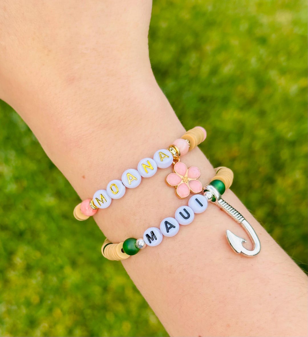 Moana Beaded Bracelets, Moana Inspired Bracelets, Moana 2, Moana Movie ...