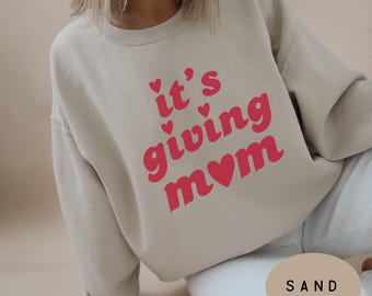 Retro Mom Sweatshirt - Mama Crewneck New Mom Christmas Gift