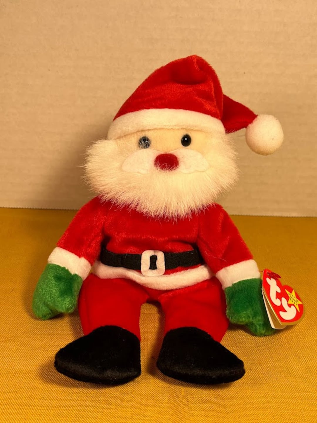 Ty Beanie Baby santa 333 Etsy