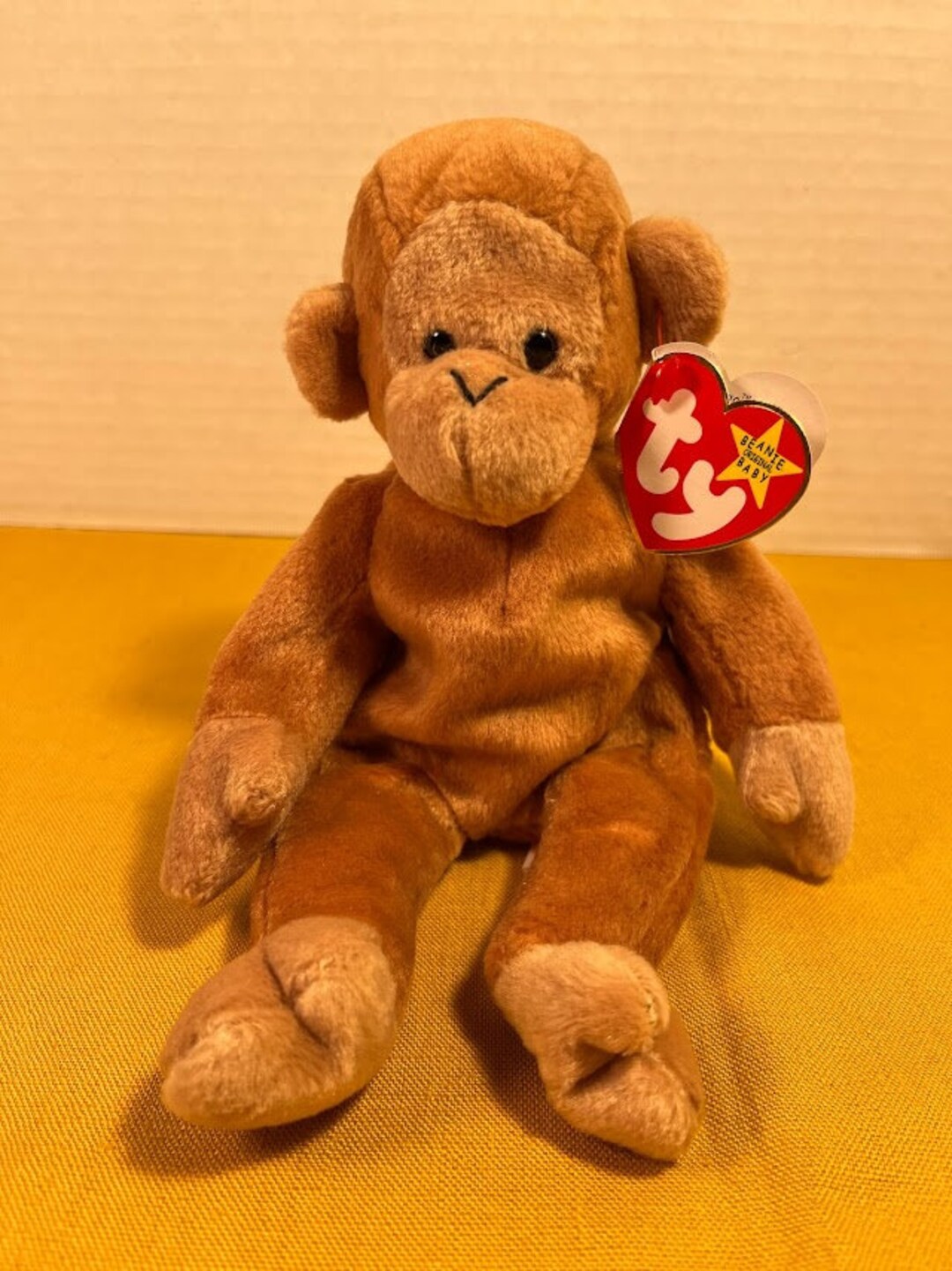 Ty Beanie Baby bongo Monkey 45 - Etsy