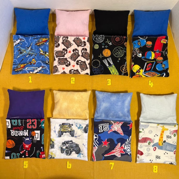 Homemade Beanie Baby Sized Sleeping Bag (1-8)