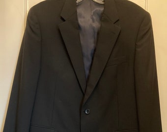 Men's Black Suit Jacket 42R