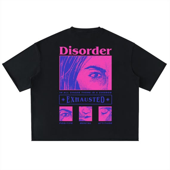 Oversized Rolled Edge Cotton T-Shirt