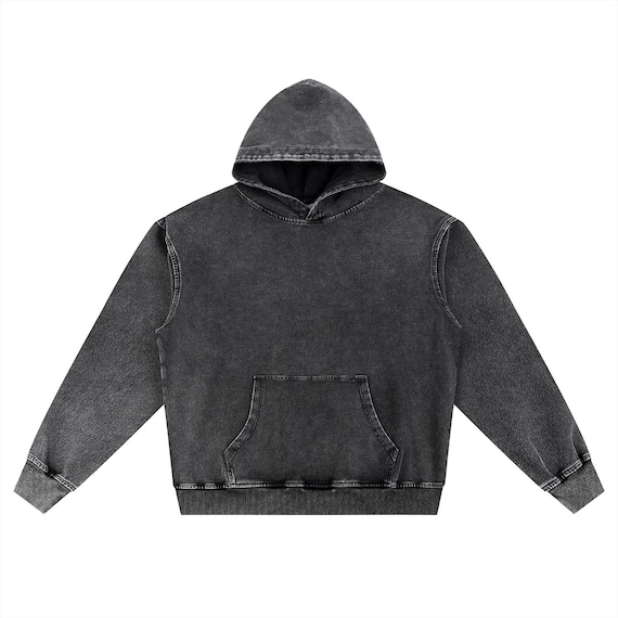 Snow Wash Oversized Hoodie