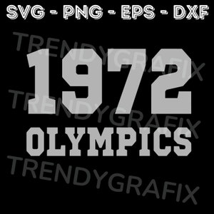 1972 Olympics White svg, Matilda Sweater, Ms Trenchbull Sweater Cricut Design, 1972 Olympics PNG - Silhouette Studio Design,Cut File,eps,dxf