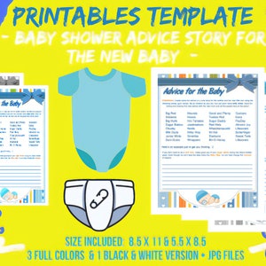 Modern Baby Shower Games Bundle, Activities Bundle, Minimalist Packpage Games for Baby, Editable Games