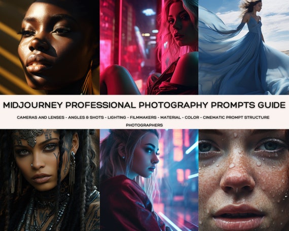 Midjourney Photography Guide, Professional Prompt, Midjourney AI Photorealistic Portrait, Midjourney AI Photo Art, Best Midjourney Prompt