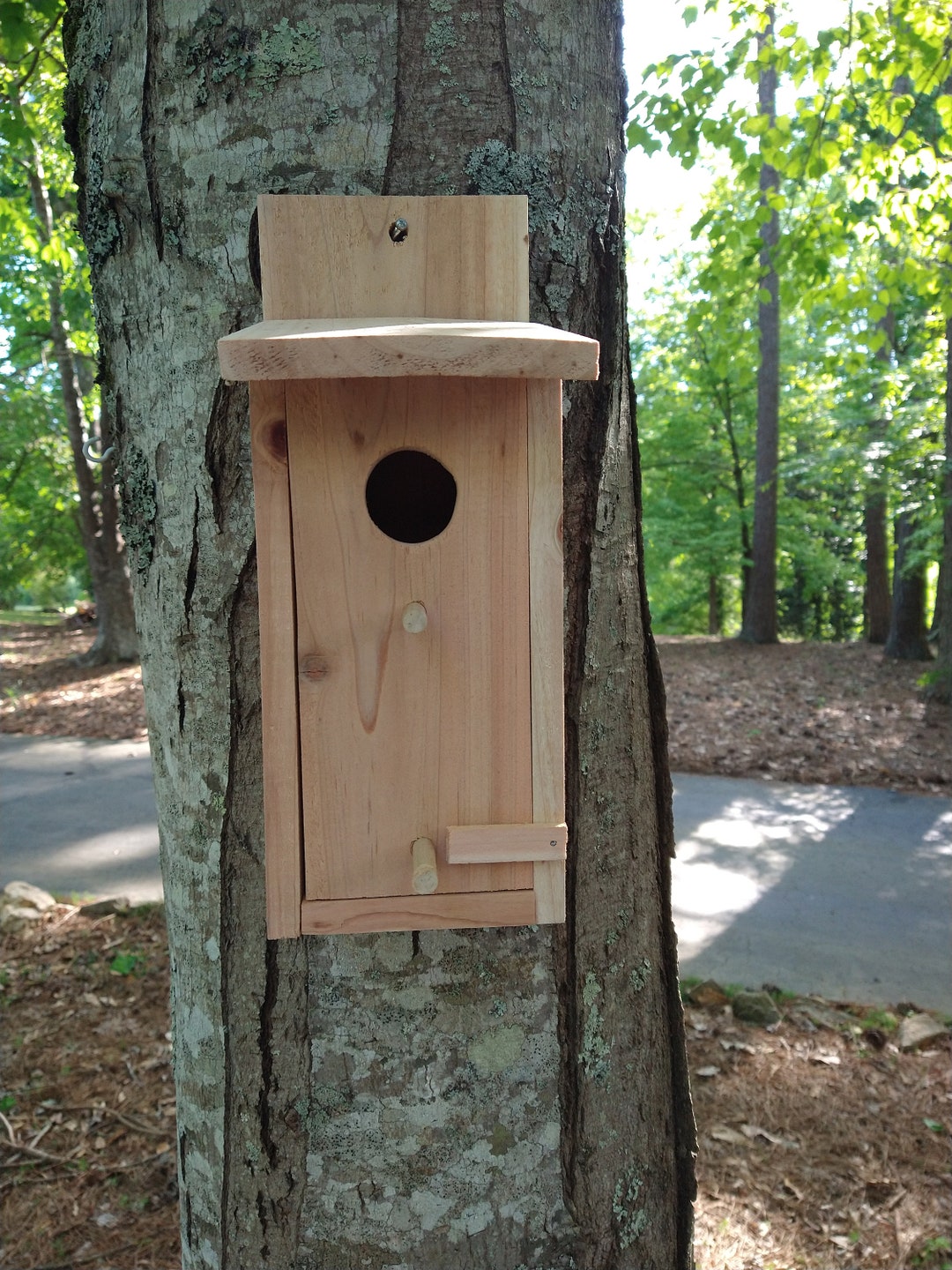 Cedar Birdhouses for Bluebirds Wrens Chickadees and Tufted Etsy