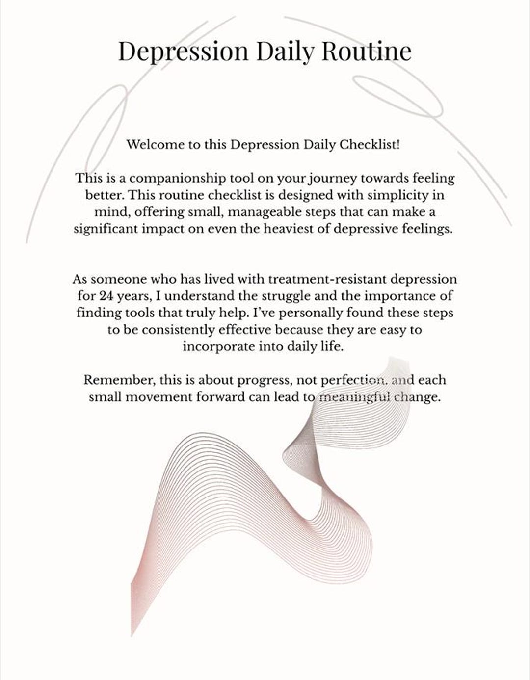 Depression Recovery Planner Bundle | Printable Mental Health Toolkit to ...